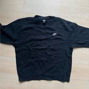 Nike Black Crewneck Sweater Classic Style